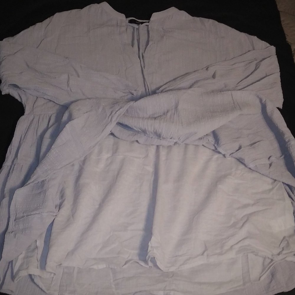 FATE 2 Tiered Lined Babydoll Shirt - Picture 2 of 7